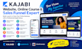 design and build your kajabi website