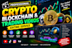 professionally edit crypto, blockchain and trading videos