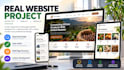 build a modern responsive static business website
