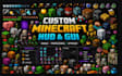 develop a minecraft server, minecraft mod, minecrfat plugins, minecraft gui