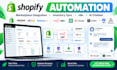 shopify marketplace integration inventory automation claude codex n8n ai chatbot