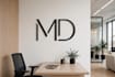 design luxury minimalist monogram logo