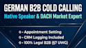 do professional germany cold calling and b2b appointment setting