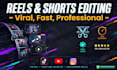 edit youtube shorts, reels, tiktoks with captions