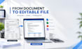 pdf to word, excel and editable files