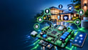 do home automation controller pcb and smart devices circuits