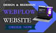 build webflow website, design redesign webflow website, figma to webflow framer
