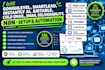 gohighlevel smartlead instantly ai airtable cold email, email deliverability n8n