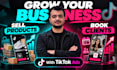 setup and manage tiktok ads for sales and lead generation