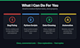 fix python bugs, write scripts, and automate your data tasks