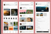 design mobile app uiux design in figma