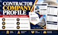 create a government contractor company profile