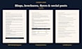 write SEO blog posts and website copy