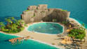 create amazing stylized environment concept art fantasy background