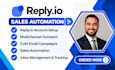 setup reply io sales automation multichannel outreach reply io cold email