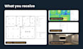 draft autocad electrical lighting layout, dialux lighting simulations, 3d render