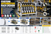 design automotive racks and 3d cad models in solidworks