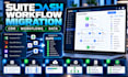 do suitedash migration for workflows contact csv crm records data cleanup system
