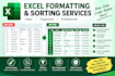 do excel data entry and spreadsheet management