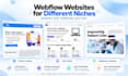 convert your figma design to a responsive webflow website