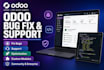 odoo developer fix bugs provide support and system optimization