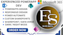 develop and create custom microsoft powerapps, power automate and power