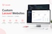 build custom laravel web applications