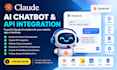 build claude ai chatbot, claude API integration for your website or app