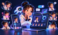 animate a rive ai assistant with talking and interactive