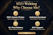 write SEO blog posts and website articles