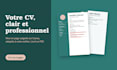 la création de votre CV, affiche, menu ou invitation