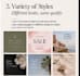 design aesthetic social media posts in canva
