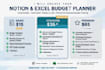 create notion budget tracker template