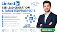 do targeted b2b lead generation and linkedin prospect research