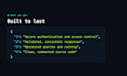 develop a secure laravel rest API with documentation