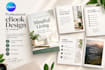 design a professional canva ebook with a modern layout