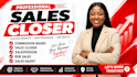 be your commission based sales closer sales person b2b sales agent