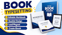 book typesetting, editable workbook, booklet design, lead magnet, create ebook