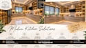 create modular kitchen with detailing 4k quality renders 24 hours