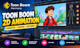 rig 2d characters in toon boom harmony for animation