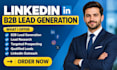 do linkedin b2b lead generation outreach prospecting and qualified leads