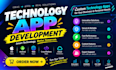 design modern technology crypto cyber security startup website and app logo