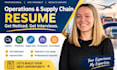 write operations manager, logistics supply chain warehouse, scrum master resume