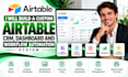 build a custom airtable CRM, dashboard and workflow automation system