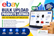bulk upload ebay products listings SEO keywords optimization