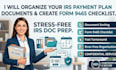 organize your irs payment plan documents and create a form 9465 checklist
