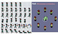 create pixel art animation sprite sheets and game sprites