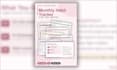 design custom printable and digital womens wellness planner