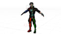 create a game ready 3d character with 4k textures and rig