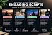 write engaging tik tok reels and youtube shorts scripts